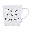 Half Moon Bay Ontbijtbeker Friends, grijs, 325ml-9,5 (H) x 12,5 (B) x 9 cm (d) cm