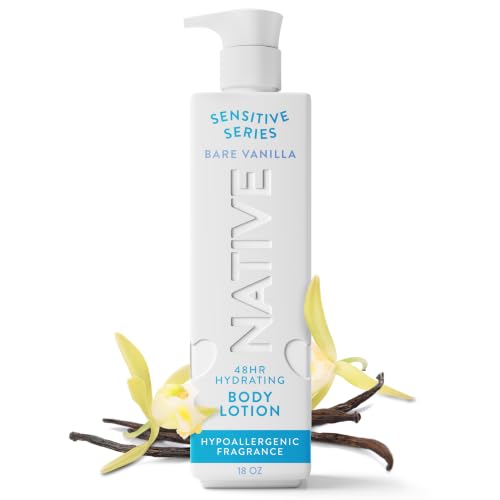 Native Sensitive Body Lotion, 48H Hydration for Soft Skin, Hyp... 31CdWE7ypFL