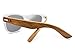 Treehut Wooden Bamboo Sunglasses Temples Classic Retro Square Wood Sunglasses