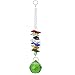 Aiskaer 6pcs Beautiful Colorful Crystal Ball Pendant Chandelier Decor Hanging Prism Ornaments,Crystal Ornament Ball Suncatcher Window Prisms,Feng Shui Faceted Ball