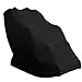 Easy-Going Massage Chair Cover Armchair Slipcovers, Recliner Wing Chair Slipcovers, Furniture Protector for Moving, Dust Proof Cover, Sofa Covers Removable Shield, Storage, Machine Washable (Black)