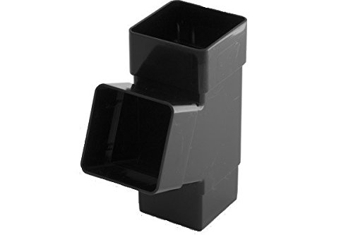 Swish SQY1 67.5 deg Branch for Square Downpipe (White) (Fits Hepworth Square)