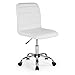 EdgeMod Polox Task Chair in Vegan Leather, White