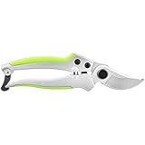 - CLEARANCE SALE - Ledmittel Bypass Pruning Shears with SK85 Solingen Blades, Thermorun Handle, Boron Coating and Sap Groove. Tree Trimmers, Secateurs, Hand Pruners, Garden Shears, Clippers For Garden