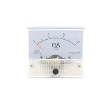 Karcy DC 0-30mA Rectangle Analog Panel Ammeter for Auto Circuit Or Other Voltage Measurement Devices Ampere Tester Gauge