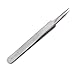 EINLIN Professional Stainless Steel Pointed Tweezers With Case - The Best Precision Blackhead, Whitehead, Ingrown Hair & Eyebrow Thorns Removal Tweezers