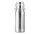MiiR Stainless Steel Insulated Howler Bottle, 32-Ounce, Silver