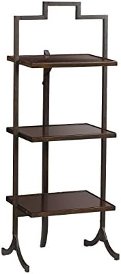 French Heritage Rectangular Fold-Table, Small, Rust Frame Finish