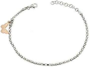 Bracelet fope to bubbles with butterfly pendant side