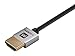 Monoprice HDMI High Speed Cable - 1 Feet - Silver, 4K@60Hz, HDR, 18Gbps, 36AWG, YUV 4:4:4 - Ultra Slim Series