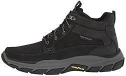 Skechers USA Men's Men's 204454 Ankle Boot, Blk, 8