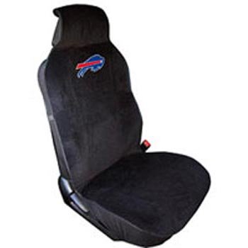 NFL Buffalo Bills Seat Cover, Black, One Size