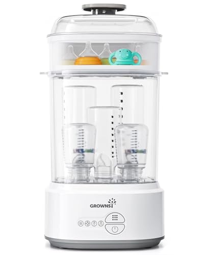 Grownsy Compact Baby Bottle Sterilizer and Dryer