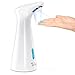 TESECU Automatic Soap Dispenser Touchless Foaming Soap Dispenser Bath Kitchen Countertop Soap Dispenser with Infrared Motion Sensor, Waterproof, White 350ml