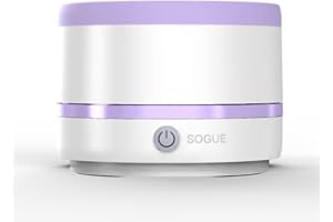 SOGUE Upgraded Electric Makeup Brush Cleaner Machine,Makeup Brush Cleaner Tools USB Cosmetic Brush Cleaner Auto Spinner for Beauty Make up Brush Sets Liquid Foundation,Contour,Eyeshadow Brush Washer White.