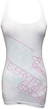 Cream Ibiza: Journey Racerback Vest by Gio-Goi - White, XS / S - Extra Small - Small