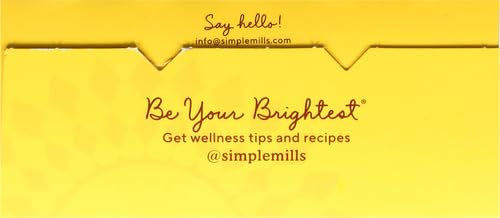 SIMPLE MILLS ORGANIC SEED CRACKERS, ORIGINAL – GLUTEN FREE, VEGAN, HEALTHY SNACKS, PALEO FRIENDLY, 4.25 OUNCE (PACK OF 1)
