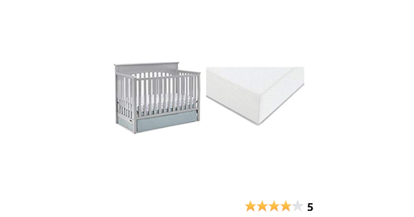 graco lauren crib mattress size