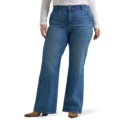 Lee Women's Plus Size Legendary A-line Jean