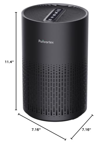 Air Purifiers for Bedroom, H13 True HEPA Filter for A11ergies, Pollen, Smoke, Dusts, Pets Dander, Odor, Hair, Ozone Free, 20db Quiet for Home, Room, Kitchen, SGS Certificaion - AC400 Black - Image 9