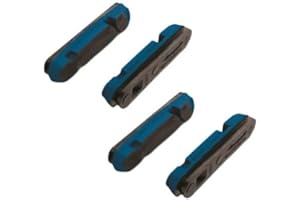 Campagnolo Spares 4-Piece BR-PEO500X1 Brake Pads for Dura-ACE/Shimano PEO Rims - Black, Shimano Fit