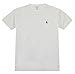 Polo Ralph Lauren Men Classic Fit Crew Neck Pony Logo T-shirt (L, White)