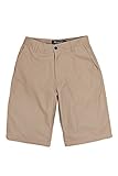 KXKY Mens Solid Tone Chino Short