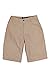 KXKY Mens Solid Tone Chino Short