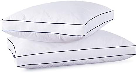 Desle Home Goose Down Feather Pillows For Sleeping Set Of 2 Hot