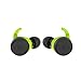 1018 Waterproof 5.0 True Wireless Earbuds,Super Bass Sound Built-in TWS Technology Interchangeable Small and Over-Ear Earhooks in Earphone (Light Green)