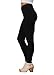 Buttery-Soft Printed Leggings for Women 100+ Prints and Solids in Regular and Plus Size - Full Length Black - Plus Size