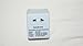Simran SM-250R Step Down Voltage Converter 50 Watts for International Travel to 220 Volt Countries with Fuse Protection,White
