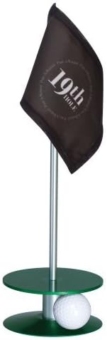 Anne Stone Golf Putt-A-Round 19th Hole Flag 1 Putting Aid, Green, Small by Anne Stone Golf