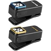 OLIGHT Oclip Pro EDC Flashlight Clip-on Light, Rechargeable 500 Lumens with Three Lighting Bundle Oclip Pro S EDC Flashlight Clip-on Light, 600 Lumens Type-C Rechargeable with White LED, UV and RGB