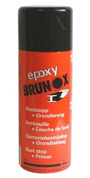 6 x 400ml Brunox Epoxy Rostumwandler Rostschutz Grundierung Anti Rost