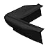 Dock Edge Dock Bumper Corner Dock Guard - Black