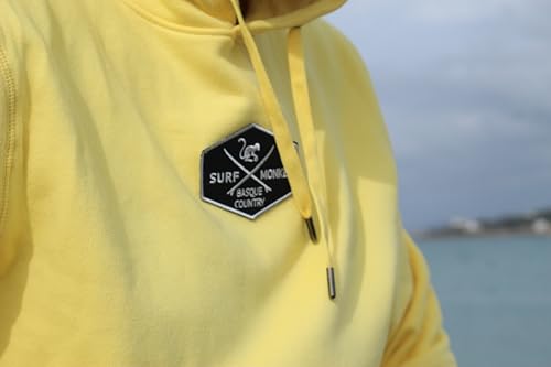 Surf Monkey Hoodie with Kangaroo Pocket Men/Women - Center Patch