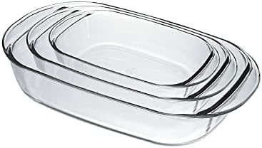 Duralex Pyrex Rectangle Baking Dish Set Of Clear price in