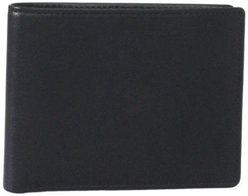 Perry Ellis Men's Gramercy Passcase Wallet, Black, One Size