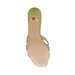 Steve Madden Women's Cary Heeled Sandal, Sage