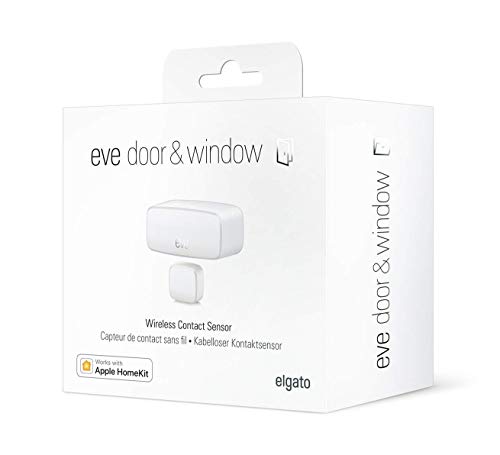 Eve Door & Window - Wireless contact sensor with Apple HomeKit technology, Bluetooth Low Energy (Certified Refurbished)