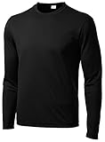 Dri-Tek Big & Tall Long Sleeve Moisture Wicking Athletic T-Shirt