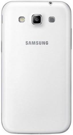 Red Qube Back Replacement Cover for Samsung Galaxy Grand Quattro (White)