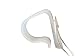 Church Pew Clips for Wedding Decorations - Set of 24, Heavy Duty Plastic Hooks, Accent Chairs, Railing, Wedding Aisle Decor, Flower Shop, Arrangements