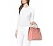 MICHAEL MICHAEL KORS Dillon Large Saffiano Leather Satchel (Pale Pink)