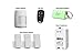 Honeywell Lynx Touch L7000 Starter Kit - LYNX Touch Wireless Security Alarm with (3) 5816WMWH Door/Window Transmitters.