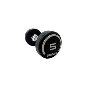 Jordan Fitness Premium Rubber Dumbbell