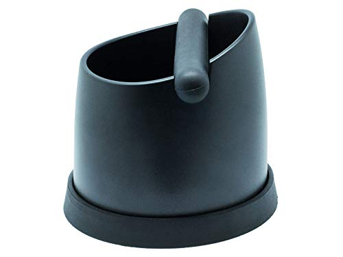 scarlet espresso | Abklopfbehälter »Pico Bello« für Kaffeesatz aus dem Siebträger; Abschlagbehälter in hochwertiger Barista-Qualität (Set: Schwarzer Abklopfbehälter & 58 mm Tamper) – Bild 4