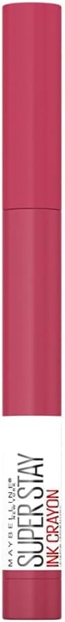 Maybelline Superstay Matte Ink Crayon Pink Lipstick 22.0 ml Run The World 80