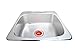Joie Splash Kitchen Sink Strainer Basket, Fits All Standard Sinks, Stainless Steel, Cute Garbage Disposal Drain Cover, 4.5-Inch, Orange Fish